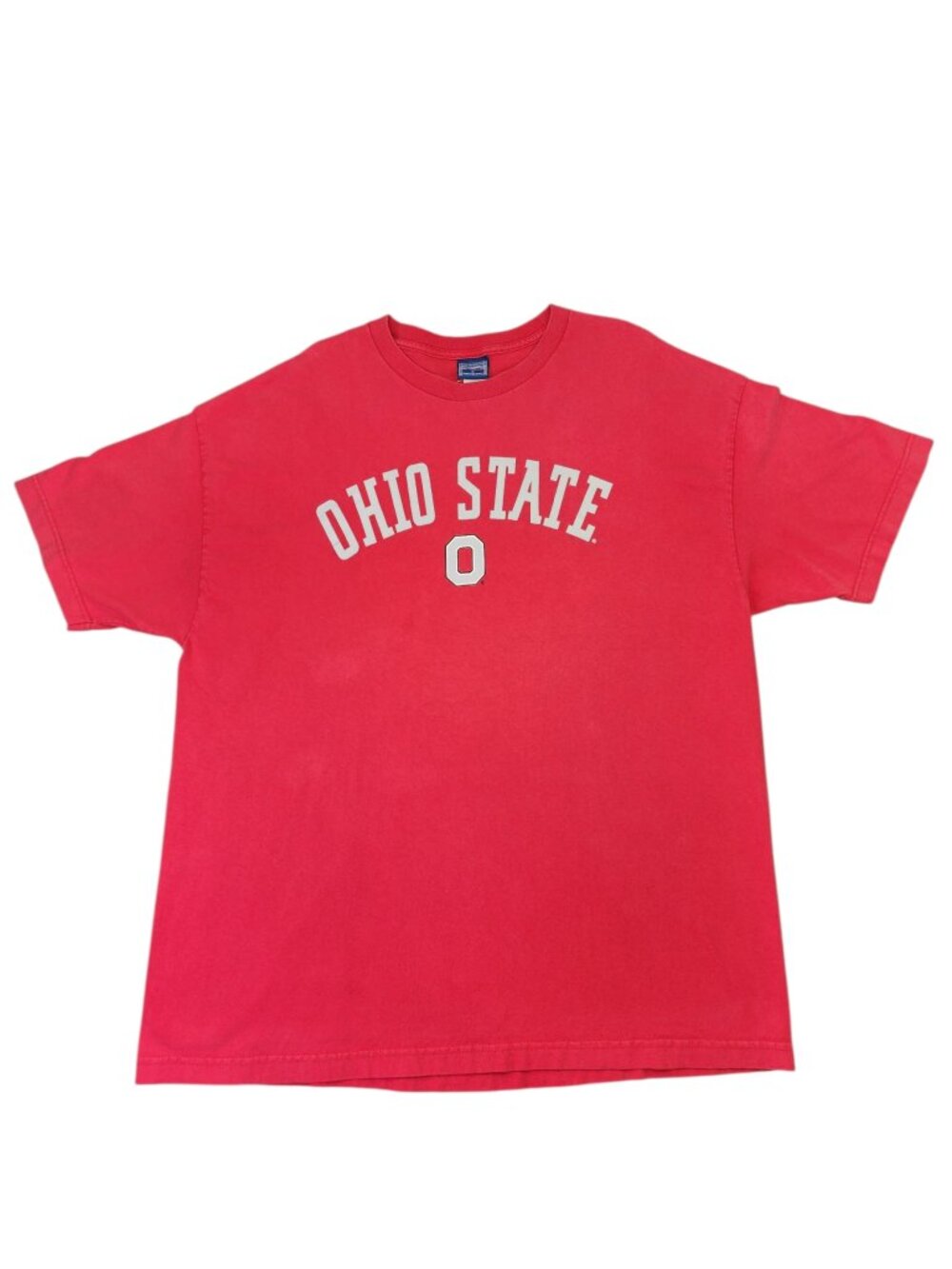 Ohio State University T-Shirt XL Buckeyes Spell Out Red Champs Sports